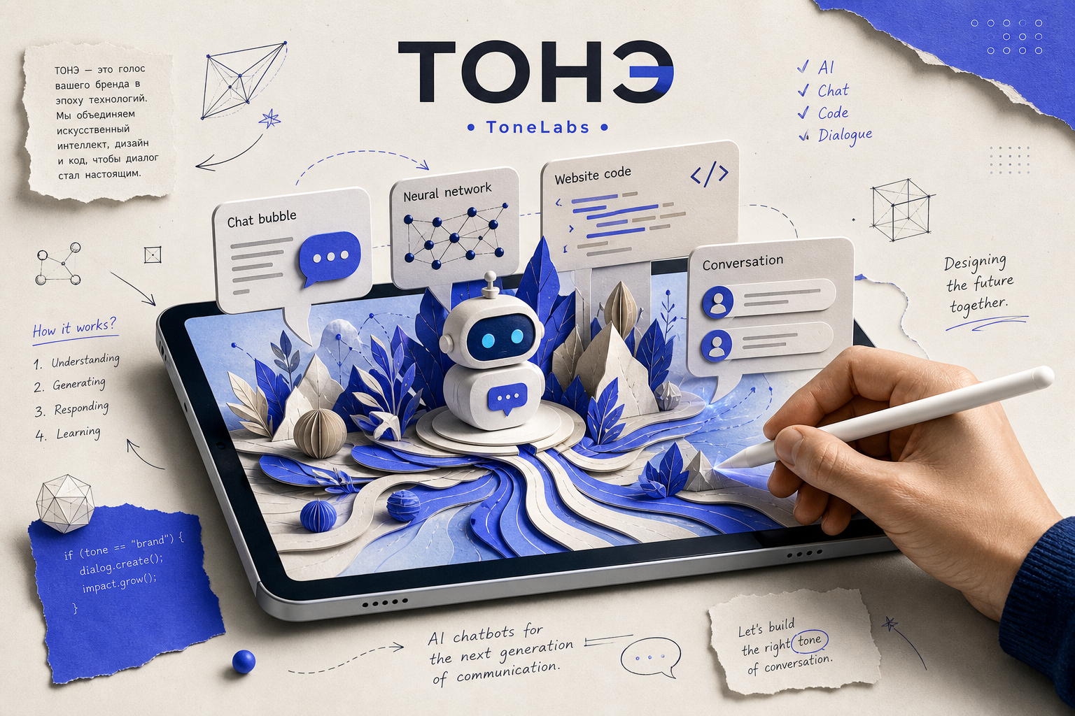 Сайт с искусственным интеллектом: что это значит на практике